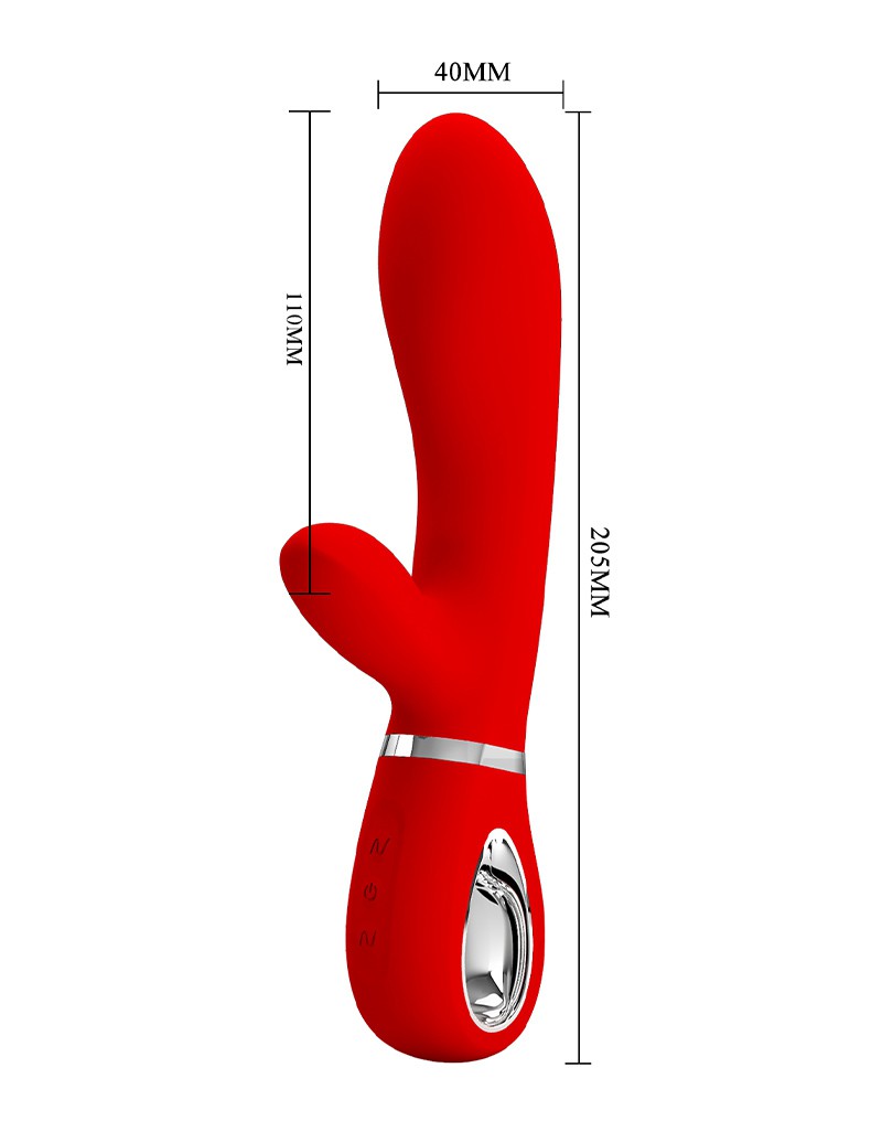 Pretty Love - Thomas -Rabbit Vibrator - Rood