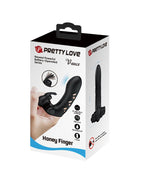 Pretty Love - Vance - Vinger Vibrator - Zwart