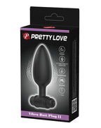 Pretty Love - Vibra Buttplug II - Vibrerende Buttplug - Zwart