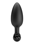 Pretty Love - Vibra Buttplug II - Vibrerende Buttplug - Zwart