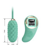 Pretty Love - Vivian - Ei-vibrator met afstandsbediening - Blauw