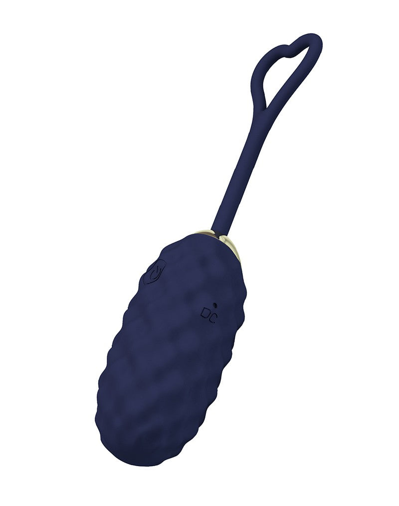 Pretty Love - Vivian - Ei-vibrator met afstandsbediening - Donkerblauw