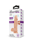 Pretty Love - Zebulon - Realistic Vibrating Dildo 19.4 cm - Nude