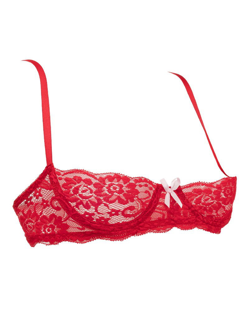Amorable by Rimba - 1/2 Cup BH - Rood