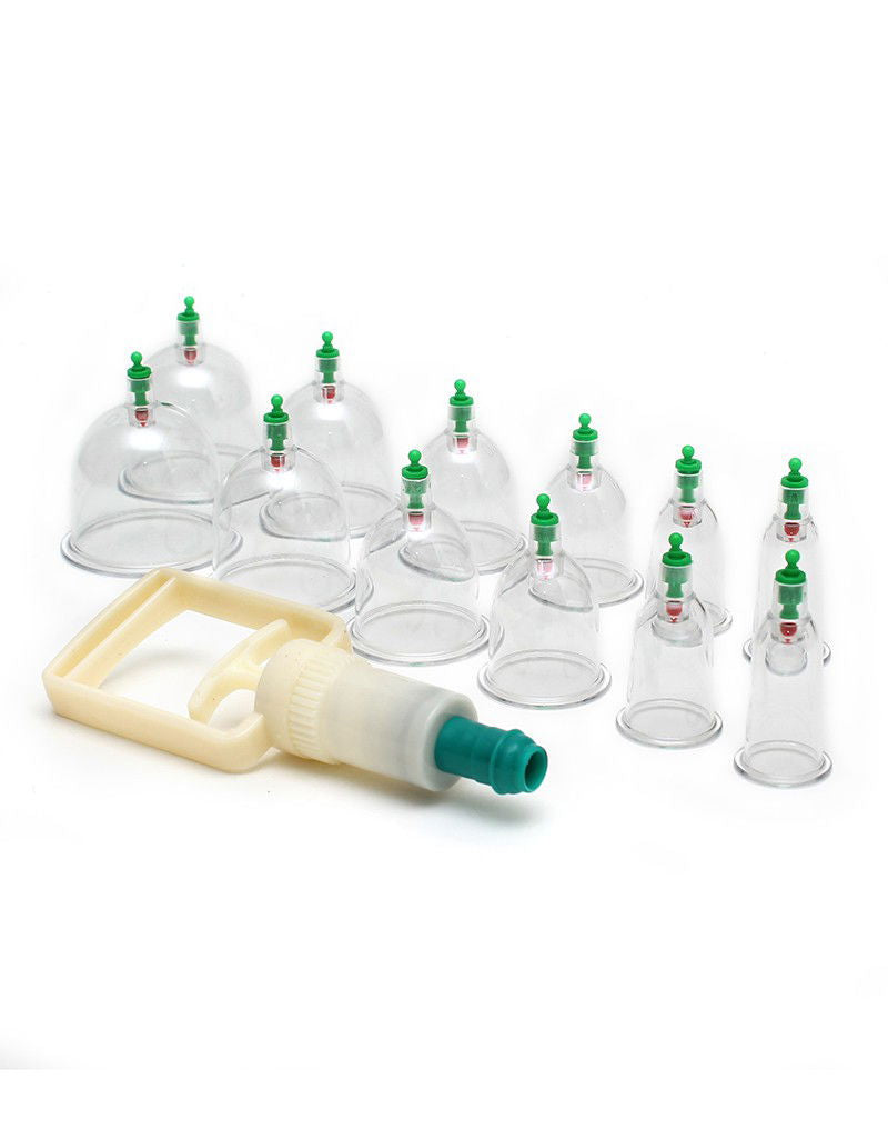 Rimba Bondage Play - Cupping Set met 12 Cups