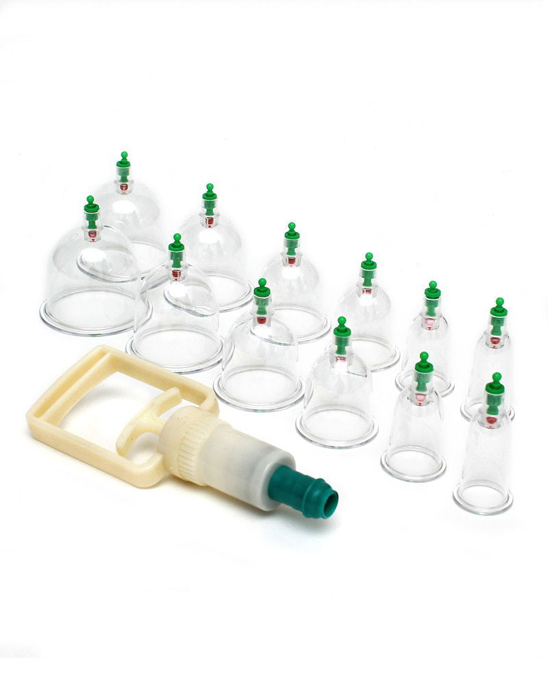 Rimba Bondage Play - Cupping Set met 12 Cups