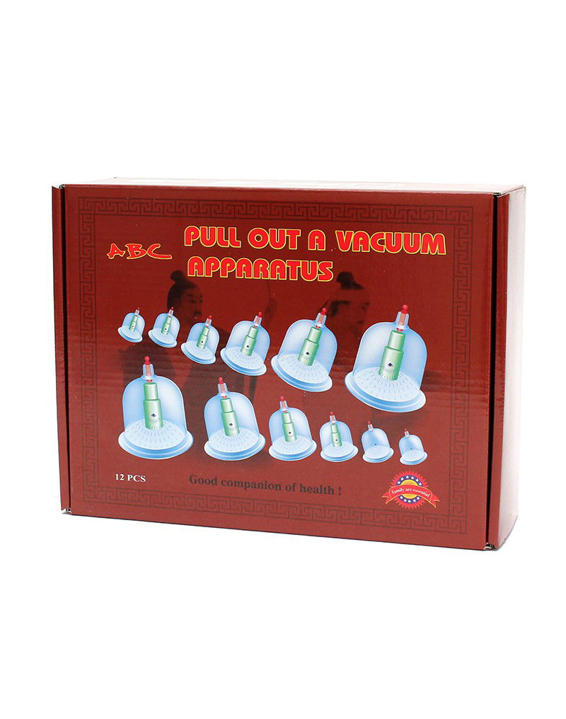 Rimba Bondage Play - Cupping Set met 12 Cups