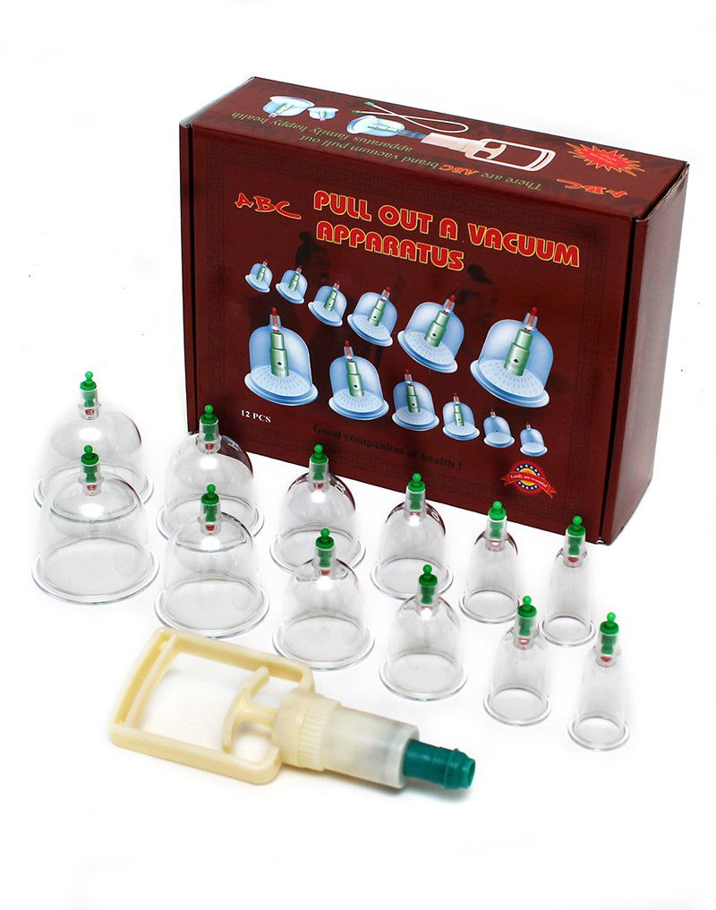 Rimba Bondage Play - Cupping Set met 12 Cups