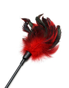 Rimba Bondage Play - Double Pleasure Whip - Rood + Zwart