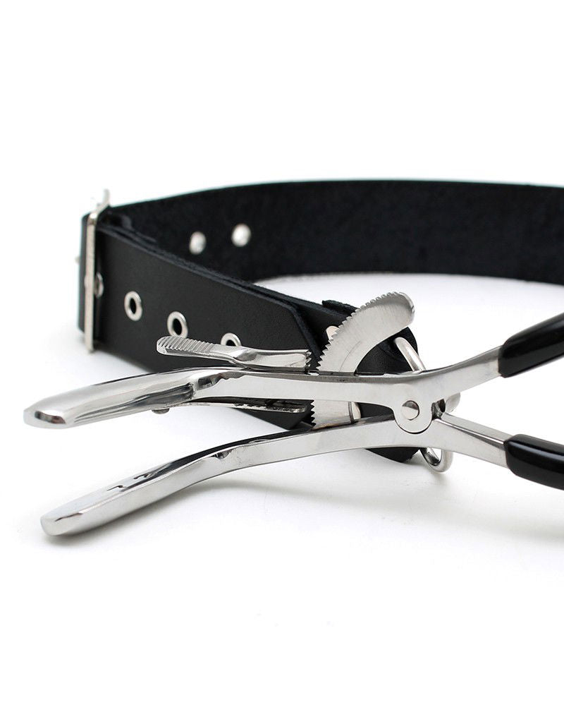 Rimba Bondage Play - Jennings mondklem met nekriem