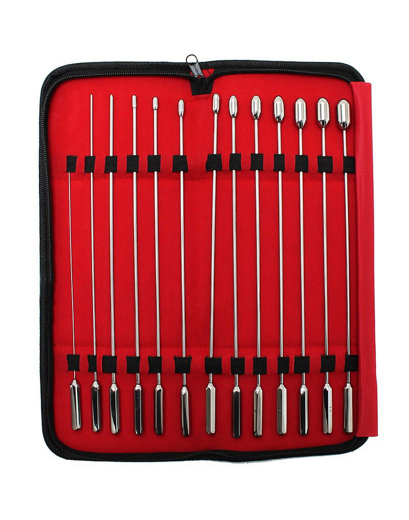 Rimba Bondage Play - Rosebud Sounds Set (13 stuks)