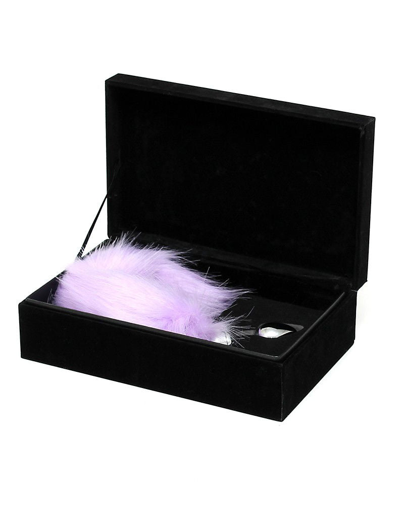 Rimba - Buttplug met lila staart (unisex)