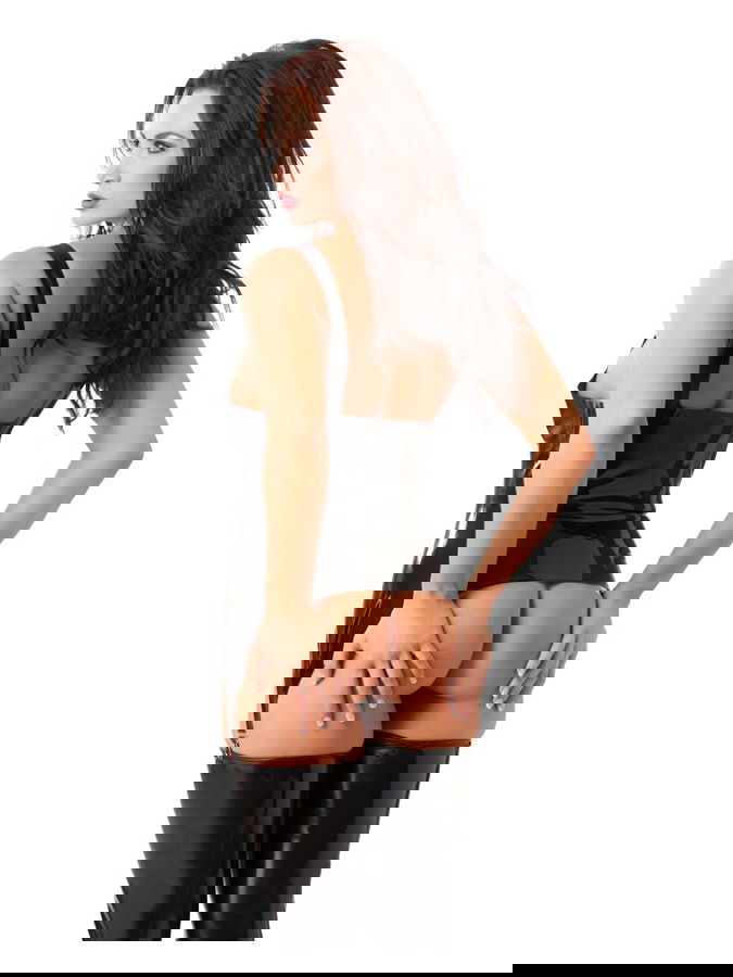 Rimba - Corset met ritssluiting voor