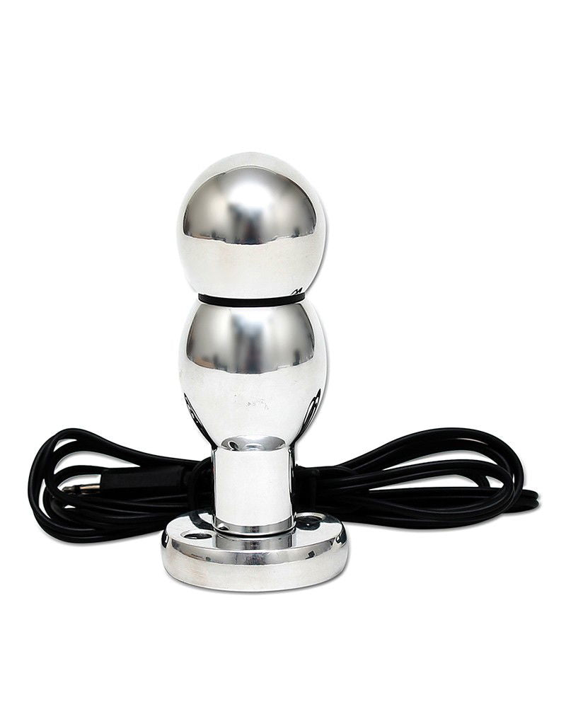 Rimba Electro Sex Dildo dubbele kogel, bi-polair (100 mm)