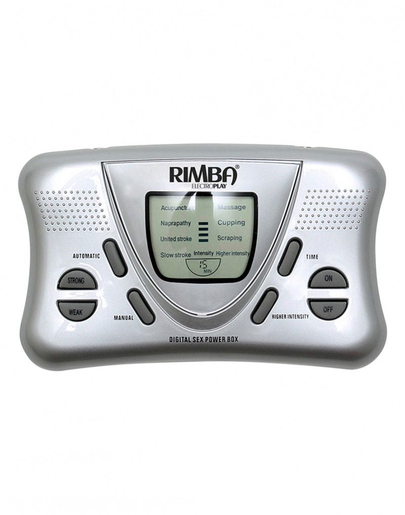 Rimba - Electro Sex Powerbox set met LCD display