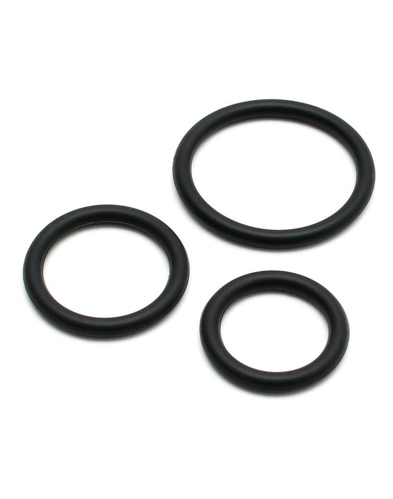 Rimba - flexible silicone cockring trio