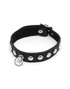 Rimba - Halsband  2.5 cm. breed, versierd met studs