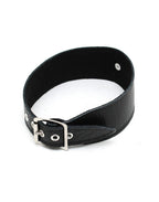 Rimba - Halsband met ring, 4 cm. breed