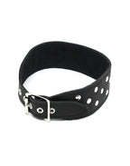 Rimba - Halsband  4 cm. breed, versierd met nieten