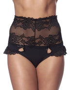 Amorable by Rimba - High Waist Slip - Zwart