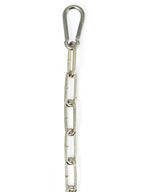 Rimba - Ketting, gelast met 2 karabijn haken 200 cm.