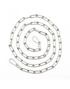 Rimba - Ketting, gelast met 2 karabijn haken 200 cm.