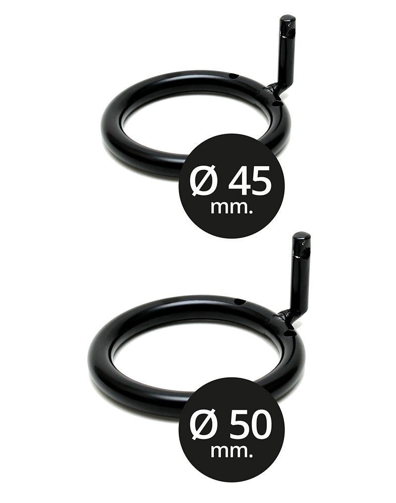 Rimba - Metalen penis kuisheidsgordeltje met hangslot