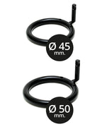 Rimba - Metalen penis kuisheidsgordeltje met hangslot