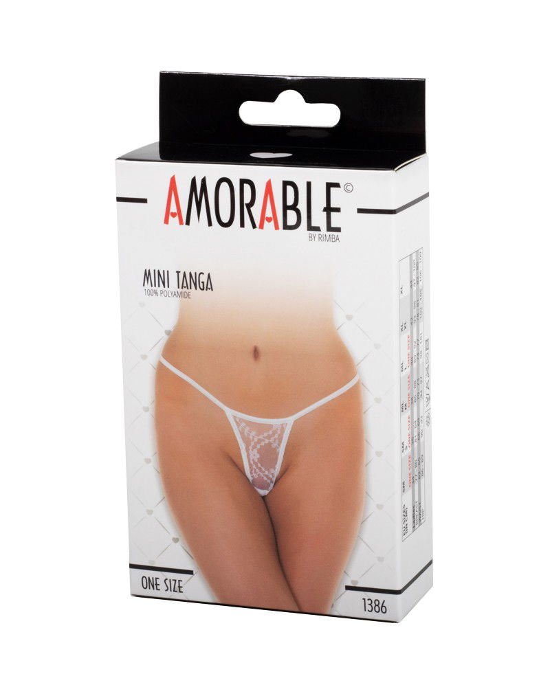 Amorable by Rimba - Mini String - One Size - Wit