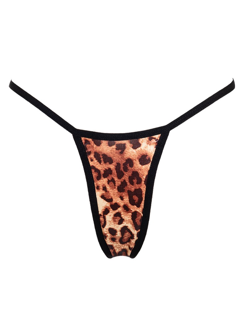 Amorable by Rimba - Mini String - One Size - Luipaardprint