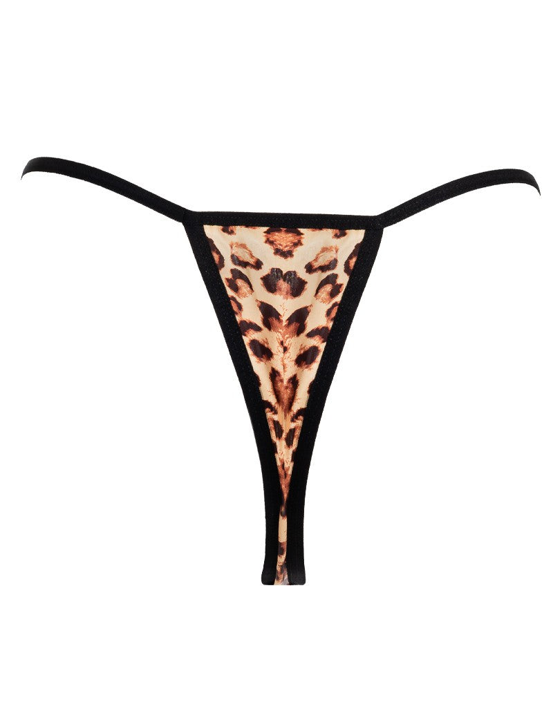 Amorable by Rimba - Mini String - One Size - Luipaardprint