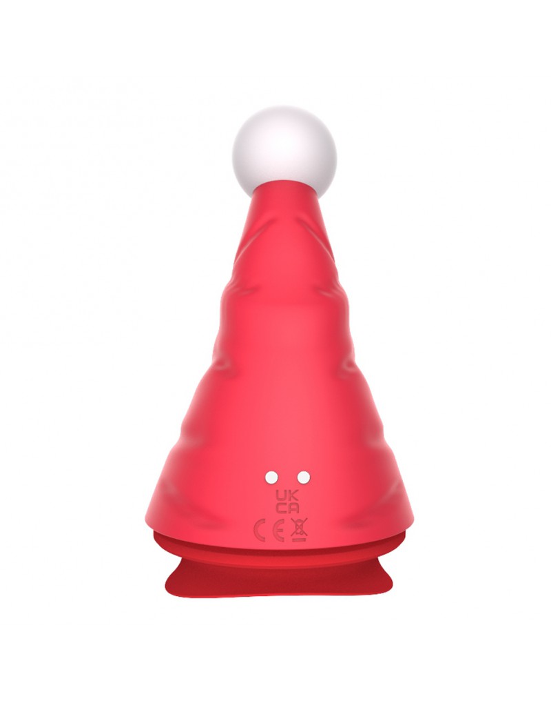 Rimba - Naughty Hat - Kerst Vibrator met Clitoris Stimulator