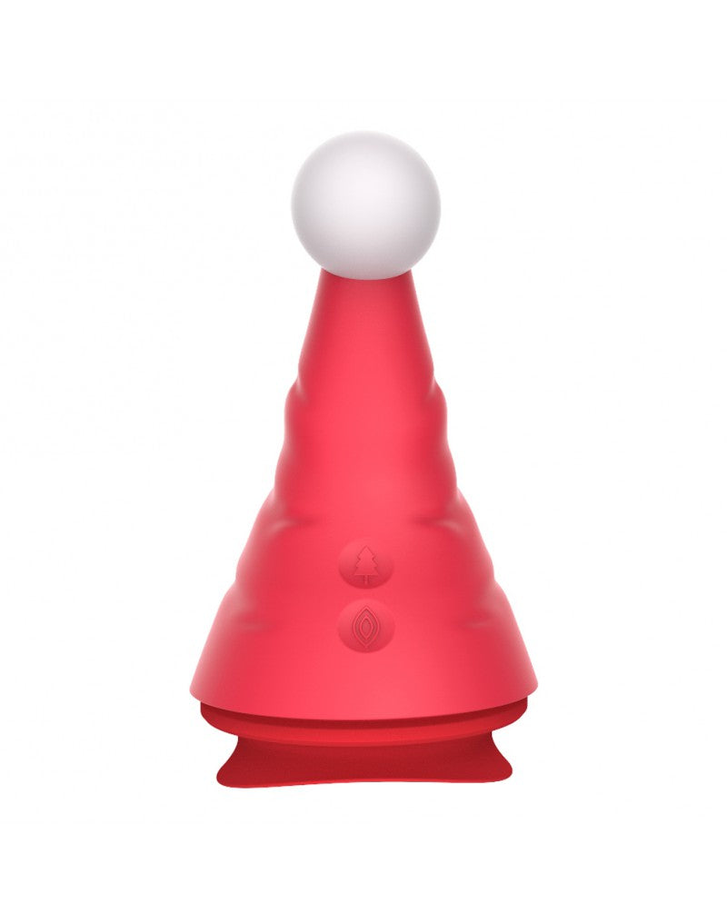 Rimba - Naughty Hat - Kerst Vibrator met Clitoris Stimulator