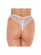 Amorable by Rimba - Open Brazilian Slip - One Size - Wit