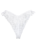 Amorable by Rimba - Open Brazilian Slip - One Size - Wit