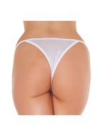 Amorable by Rimba - Open Vlinder String - One Size - Wit