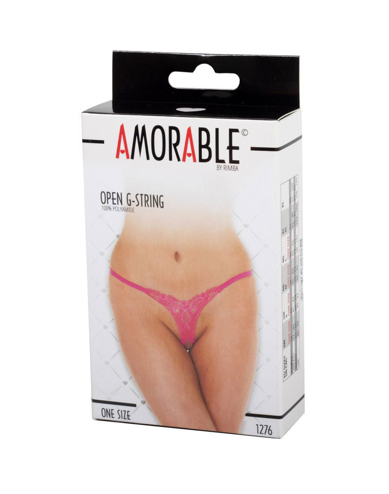 Amorable by Rimba - Open String - One Size - Roze