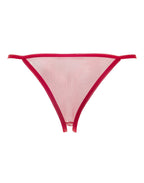 Amorable by Rimba - Open Vlinder String - One Size - Rood