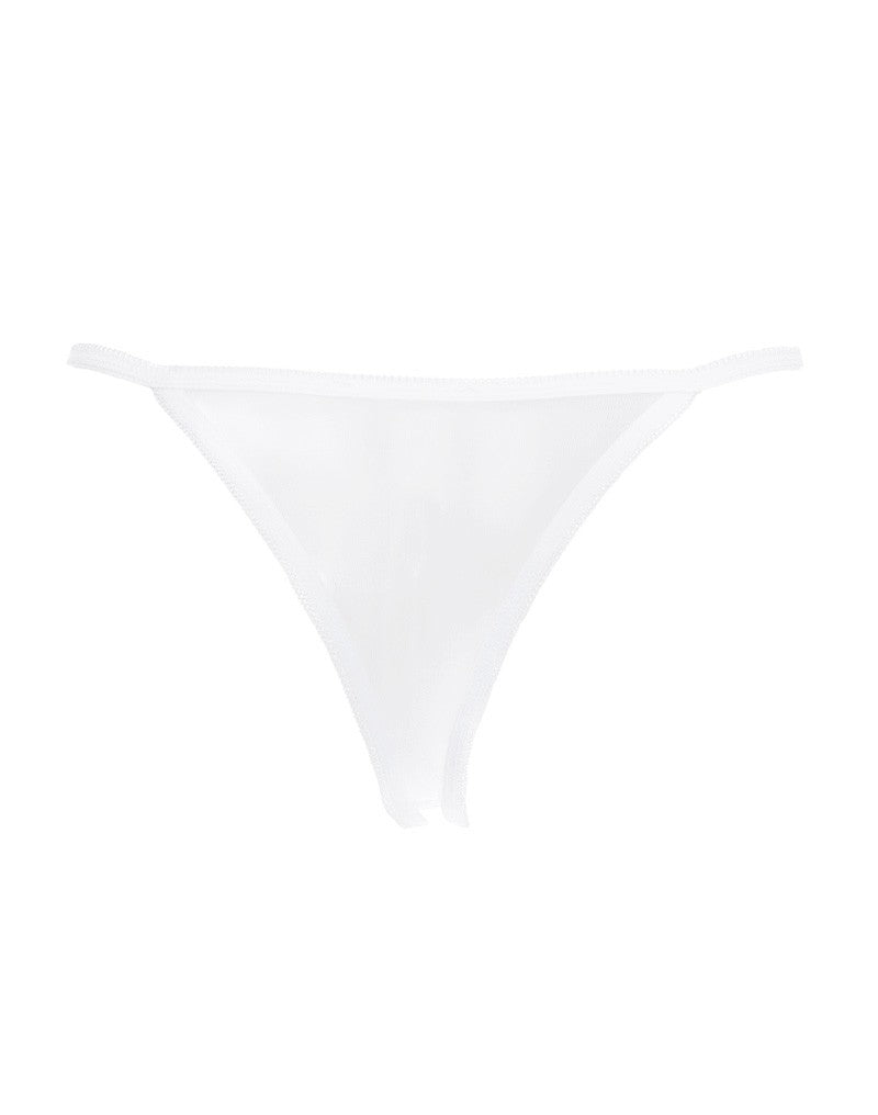 Amorable by Rimba - Open Vlinder String - One Size - Wit