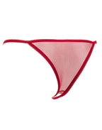 Amorable by Rimba - Open Vlinder String - One Size - Rood