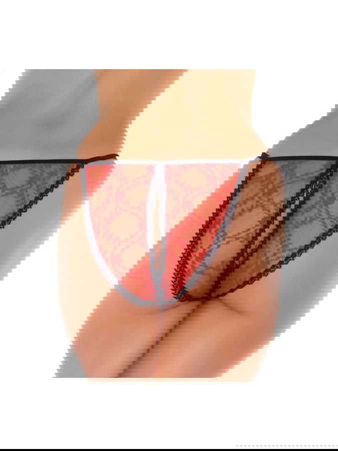 Amorable by Rimba - Open Tanga - One Size - Rood