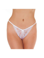Amorable by Rimba - Open Tanga - One Size - Wit