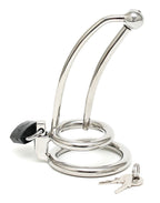 Rimba - Penis Chasisty with lock and curved Urethral tube