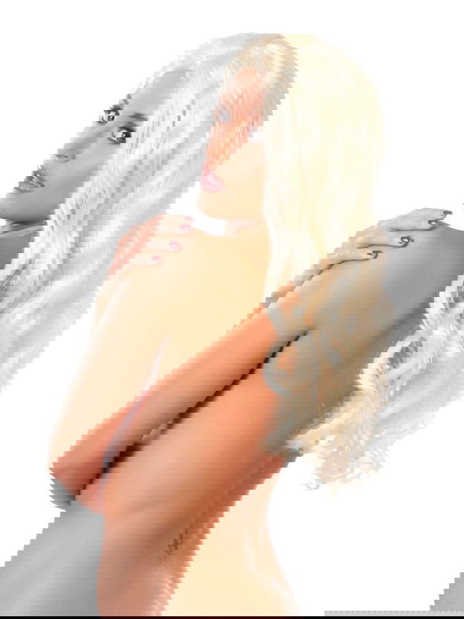 Amorable by Rimba - Pruik met lang, blond haar