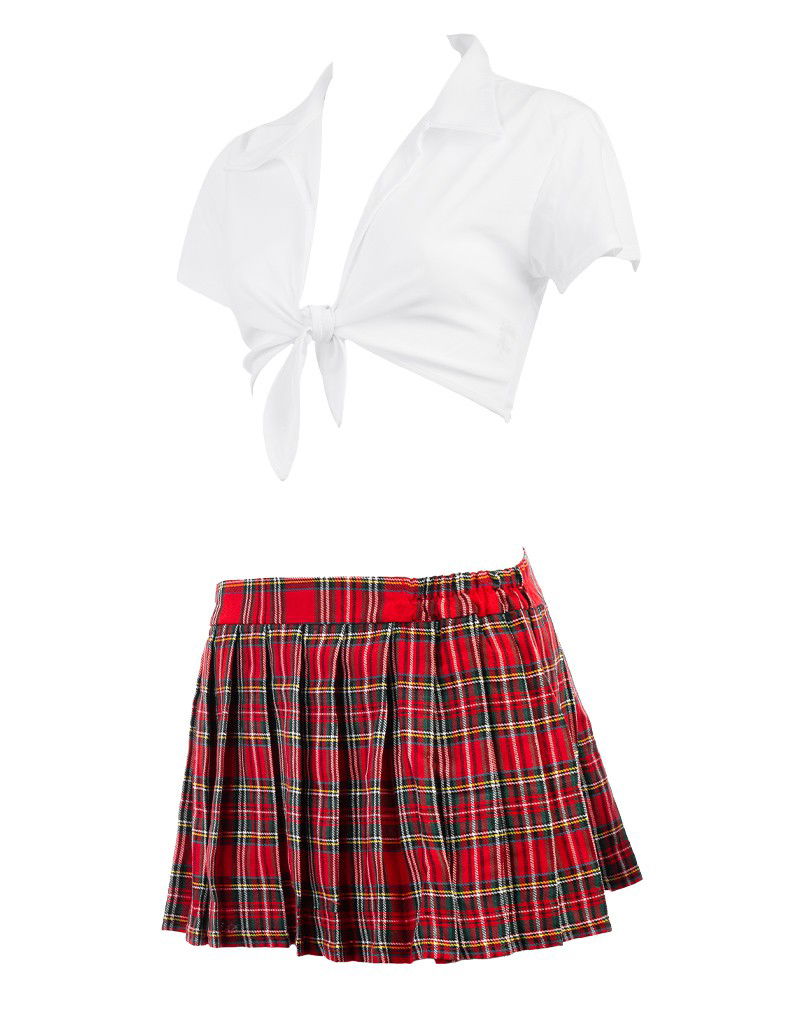 Amorable by Rimba - School Uniform - Rood / Wit