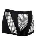Amorable by Rimba - Boxershort met visnet   - Zwart