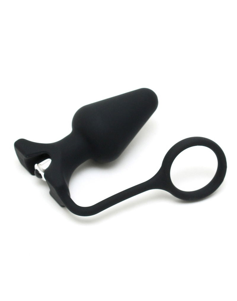 Rimba - Silicone Butt Plug met Cockring