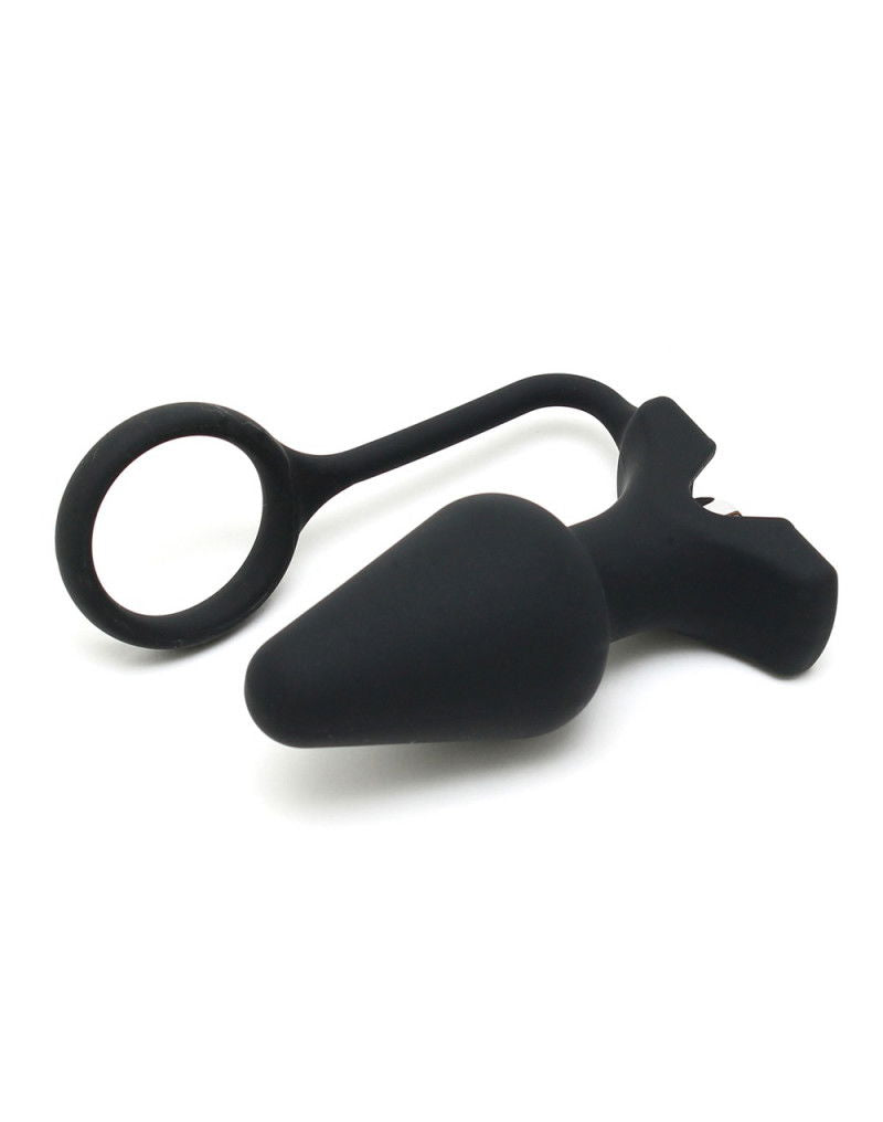 Rimba - Silicone Butt Plug met Cockring