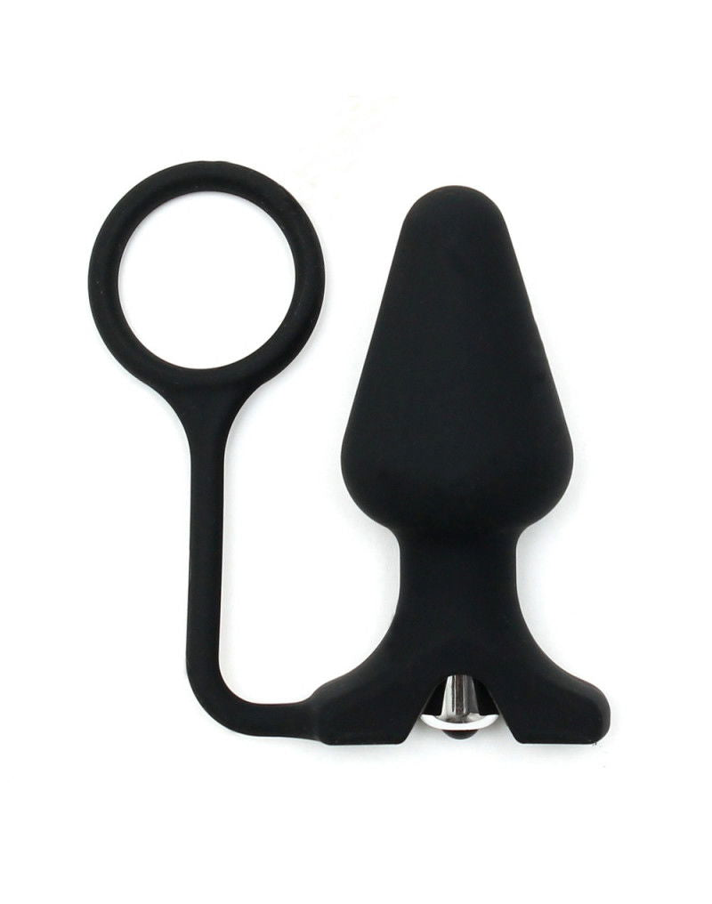 Rimba - Silicone Butt Plug met Cockring
