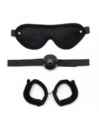 Rimba - Soft bondage set met klittenband (3-delig)
